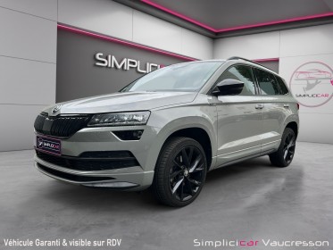 Skoda karoq 1.5 tsi 150 ch act dsg7 sportline occasion simplicicar vaucresson simplicicar simplicibike france