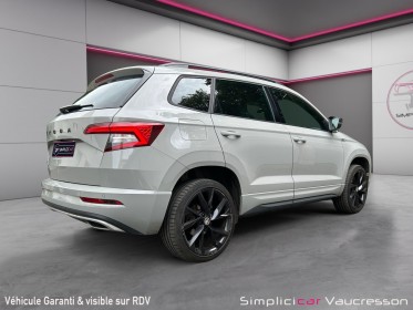 Skoda karoq 1.5 tsi 150 ch act dsg7 sportline occasion simplicicar vaucresson simplicicar simplicibike france