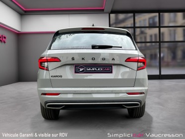 Skoda karoq 1.5 tsi 150 ch act dsg7 sportline occasion simplicicar vaucresson simplicicar simplicibike france