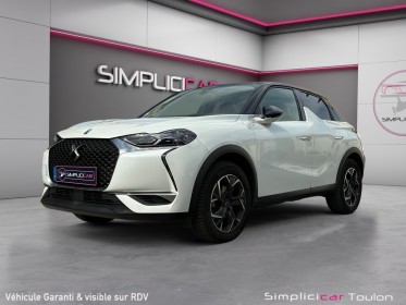 Ds ds 3 crossback 1.2 puretech so chic garantie 12 mois occasion simplicicar toulon est simplicicar simplicibike france