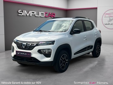Dacia spring 45ch achat intégral confort - 4 pneus neufs - suivi renault - garantie occasion simplicicar nimes - rb auto...