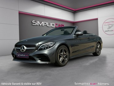 Mercedes classe c cabriolet 200 d 9g-tronic amg-line - siège cuir alcantara electrique chauffant - carplay - garantie...