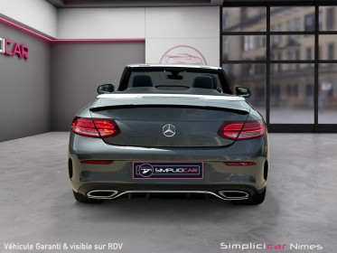 Mercedes classe c cabriolet 200 d 9g-tronic amg-line - siège cuir alcantara electrique chauffant - carplay - garantie...