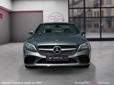 Mercedes classe c cabriolet 200 d 9g-tronic amg-line - siège cuir alcantara electrique chauffant - carplay - garantie...