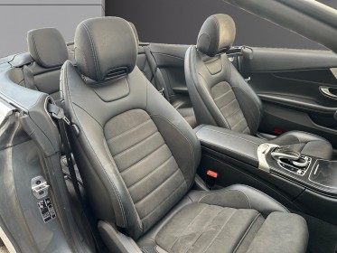 Mercedes classe c cabriolet 200 d 9g-tronic amg-line - siège cuir alcantara electrique chauffant - carplay - garantie...