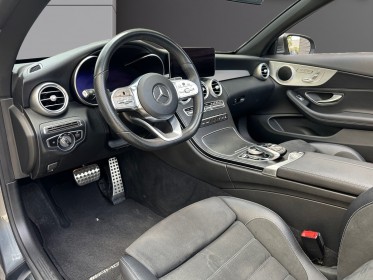Mercedes classe c cabriolet 200 d 9g-tronic amg-line - siège cuir alcantara electrique chauffant - carplay - garantie...