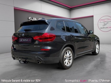 Bmw x3 g01 sdrive18d 150ch bva8 business design/garantie 12 mois/origine france/camÉra de recul/attelage occasion paris...