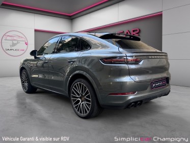 Porsche cayenne coupe e-hybrid 3.0 v6 462 ch tiptronic bva - caméra 360 - carplay - sono bose occasion champigny-sur-marne...