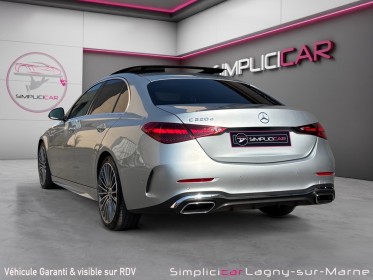 Mercedes classe c 220 d 9g-tronic amg line - toit panoramique ouvrant - sièges chauffant - attelage electronique occasion...