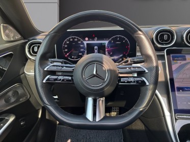 Mercedes classe c 220 d 9g-tronic amg line - toit panoramique ouvrant - sièges chauffant - attelage electronique occasion...