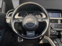 Audi a5 cabriolet v6 3.0 tdi 204 avus multitronic 8 a - intérieur rouge - sièges electrique à mémoire occasion...