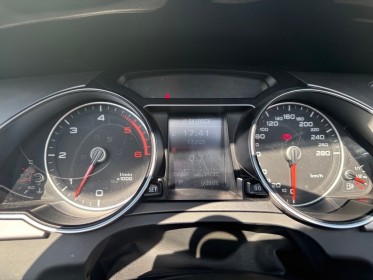 Audi a5 cabriolet v6 3.0 tdi 204 avus multitronic 8 a - intérieur rouge - sièges electrique à mémoire occasion...