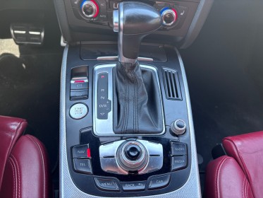 Audi a5 cabriolet v6 3.0 tdi 204 avus multitronic 8 a - intérieur rouge - sièges electrique à mémoire occasion...