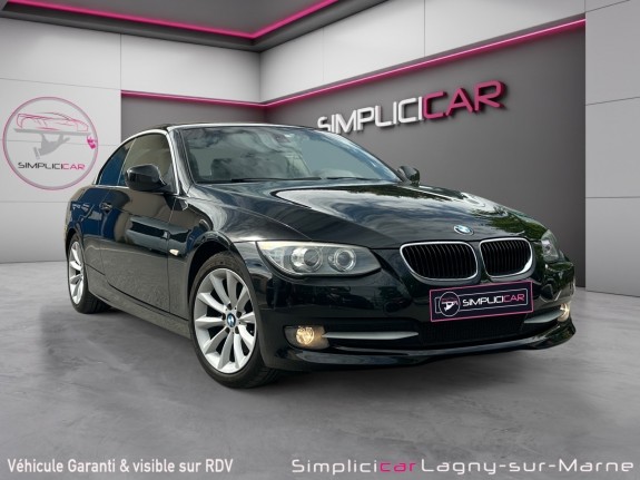 Bmw serie 3 cab e93 lci 320d 184 ch exclusive a - sieges electriques et chauffants- palettes au volant - radars de recul...