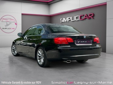 Bmw serie 3 cab e93 lci 320d 184 ch exclusive a - sieges electriques et chauffants- palettes au volant - radars de recul...
