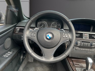 Bmw serie 3 cab e93 lci 320d 184 ch exclusive a - sieges electriques et chauffants- palettes au volant - radars de recul...