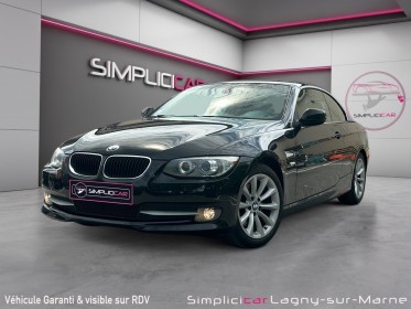 Bmw serie 3 cab e93 lci 320d 184 ch exclusive a - sieges electriques et chauffants- palettes au volant - radars de recul...