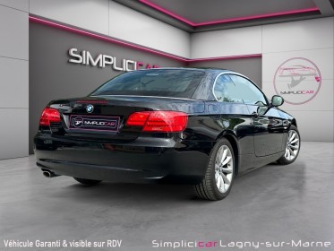 Bmw serie 3 cab e93 lci 320d 184 ch exclusive a - sieges electriques et chauffants- palettes au volant - radars de recul...