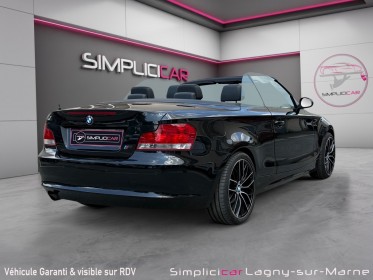 Bmw serie 1 cabriolet e88 118d 143 ch sport design occasion simplicicar lagny  simplicicar simplicibike france