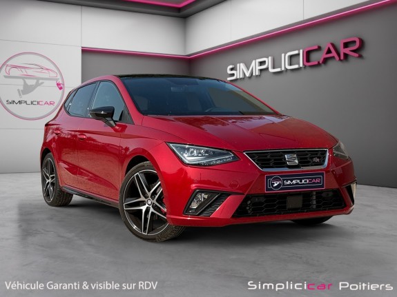 Seat ibiza 1.0 tsi 110 ch s/s dsg7 fr xclusive to beat audio carplay garantie 12 mois occasion simplicicar poitiers...
