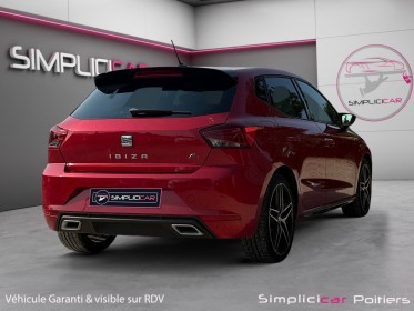 Seat ibiza 1.0 tsi 110 ch s/s dsg7 fr xclusive to beat audio carplay garantie 12 mois occasion simplicicar poitiers...