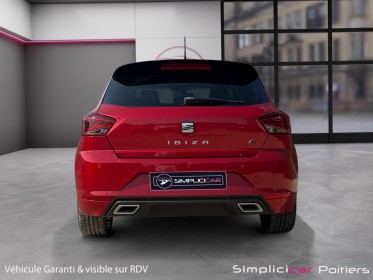 Seat ibiza 1.0 tsi 110 ch s/s dsg7 fr xclusive to beat audio carplay garantie 12 mois occasion simplicicar poitiers...
