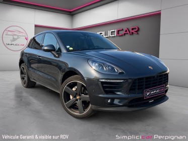Porsche macan diesel 3.0 v6 258 ch s pdk pack chrono / cuir étendue / toit ouvrant panoramique / jante 21' / caméra 360°...