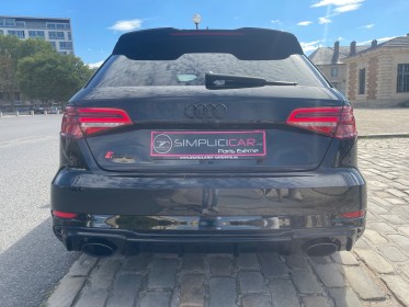Audi rs3 sportback 2.5 tfsi 400 s tronic 7 quattro vmax occasion paris 15ème (75) simplicicar simplicibike france