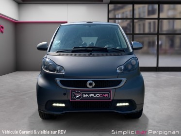 Smart fortwo cabrio smart  1.0 84ch passion softouch / edition city bean / cuir intérieur / entretien smart / garantie 12...