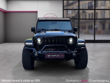 Jeep wrangler unlimited 4xe 2.0 l t 380 ch phev 4x4 bva8 rubicon occasion champigny-sur-marne (94) simplicicar simplicibike...