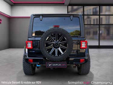 Jeep wrangler unlimited 4xe 2.0 l t 380 ch phev 4x4 bva8 rubicon occasion champigny-sur-marne (94) simplicicar simplicibike...