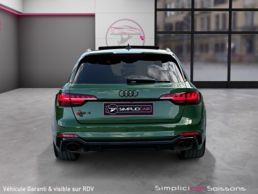 Audi rs4 avant exclusive v6 2.9 tfsi 450 tiptronic8 facelift - bo/caméra 360/sièges massants/toit pano/suivi audi -......