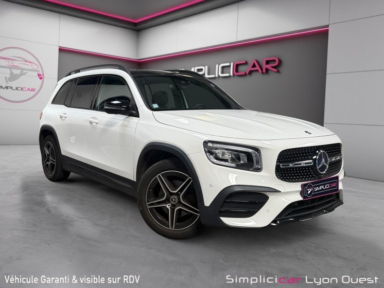 Mercedes glb 200 7g-dct amg line - toit ouvrant - attelage - première main fr - garantie 12 mois occasion simplicicar lyon...