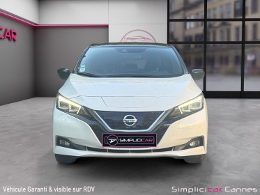 Nissan leaf 2019 electrique 40kwh tekna occasion cannes (06) simplicicar simplicibike france