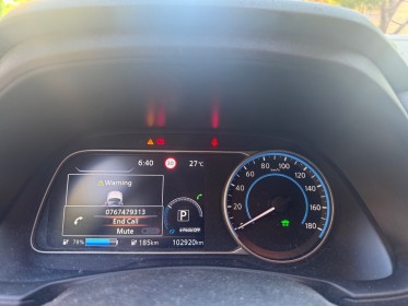 Nissan leaf 2019 electrique 40kwh tekna occasion cannes (06) simplicicar simplicibike france