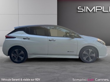 Nissan leaf 2019 electrique 40kwh tekna occasion cannes (06) simplicicar simplicibike france