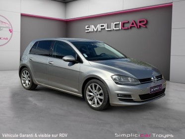 Volkswagen golf 2.0 tdi 150 bluemotion technology fap carat dsg6 occasion troyes simplicicar simplicibike france