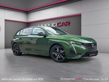 Peugeot 308 bluehdi 130ch eat8 gt pack  caméra 360°  son focal  garantie 12 mois occasion simplicicar toulouse sud...