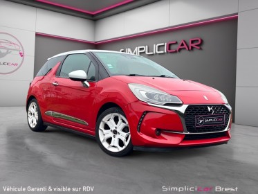 Ds ds 3 puretech 130 ss bvm6 sport chic - garantie 12 mois occasion simplicicar brest simplicicar simplicibike france