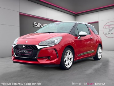 Ds ds 3 puretech 130 ss bvm6 sport chic - garantie 12 mois occasion simplicicar brest simplicicar simplicibike france