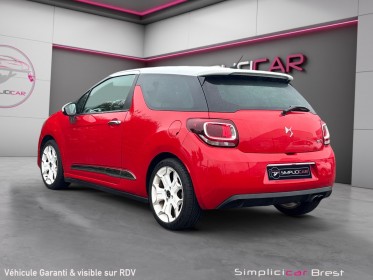 Ds ds 3 puretech 130 ss bvm6 sport chic - garantie 12 mois occasion simplicicar brest simplicicar simplicibike france