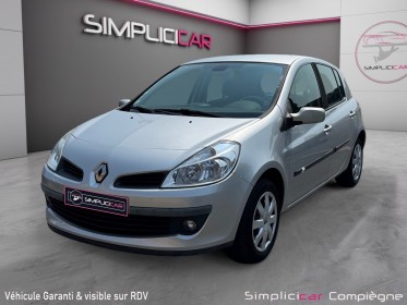 Renault clio iii 1.4 16v 100 authentique occasion simplicicar compiegne simplicicar simplicibike france
