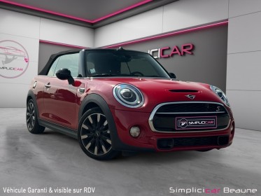 Mini cabriolet f57 lci cooper s 192 ch bva7 edition heddon street occasion simplicicar beaune simplicicar simplicibike france