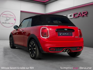 Mini cabriolet f57 lci cooper s 192 ch bva7 edition heddon street occasion simplicicar beaune simplicicar simplicibike france