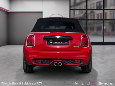 Mini cabriolet f57 lci cooper s 192 ch bva7 edition heddon street occasion simplicicar beaune simplicicar simplicibike france