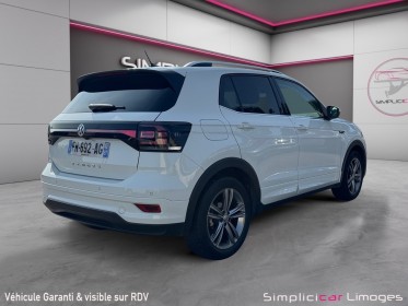 Volkswagen t-cross 1.0 tsi 115 start/stop bvm6 r-line garantie 12 mois occasion simplicicar limoges  simplicicar simplicibike...