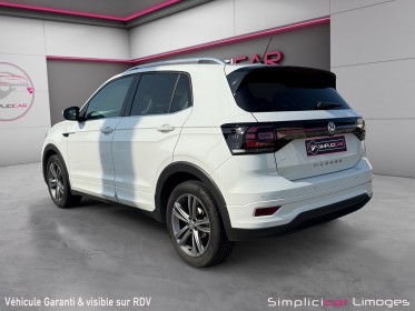 Volkswagen t-cross 1.0 tsi 115 start/stop bvm6 r-line garantie 12 mois occasion simplicicar limoges  simplicicar simplicibike...