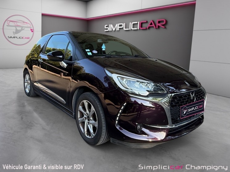 Ds ds 3 82 ch bvm5 drive efficiency be chic - camera de recul - gps occasion champigny-sur-marne (94) simplicicar...