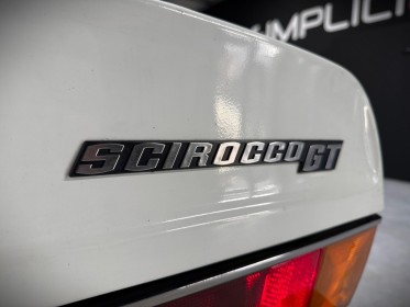 Volswagen scirocco 1,6 l gt occasion simplicicar magny-en-vexin simplicicar simplicibike france