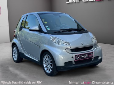 Smart fortwo coupe 1.0 i 12v 71 cv passion - carplay - caméra de recul - direction assisté - toit panoramique occasion...